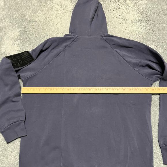 Under Armour Project Rock Hoodie Mens Medium Veterans Day Blue Sweatshirt - Picture 5 of 8